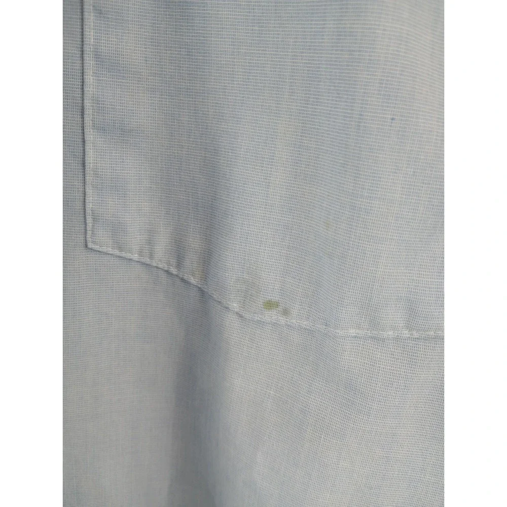 VTG Flying Cross Uniform Shirt Men's Size Large W/Patch Stained Thrashed Rock - Picture 6 of 10